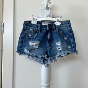 PACSUN Size 23 High Rise Festival Jean Short!!